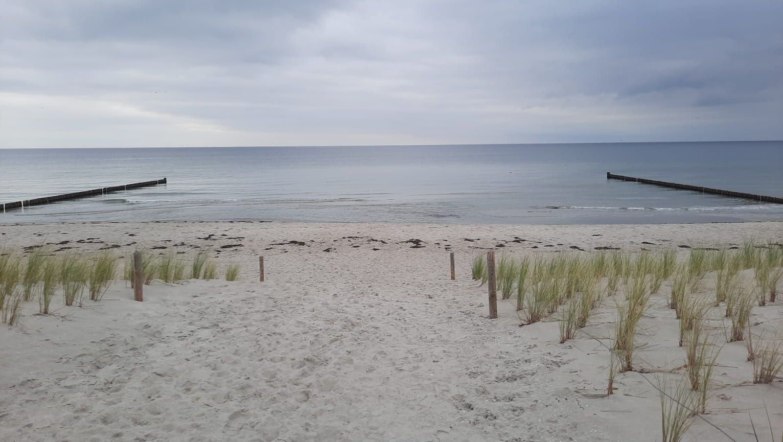 Bild vom Strand und Meer