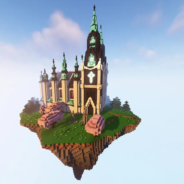 Kirche im Videospiel Minecraft